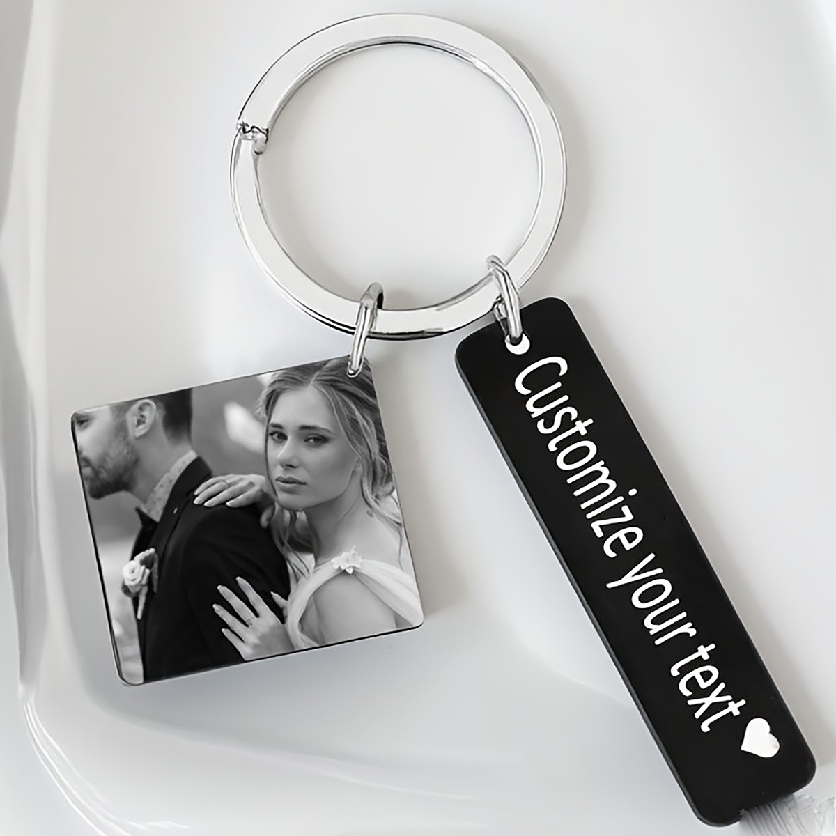 Custom Engraved Stainless Stee - Initial Ring Custom ulasan dan harga