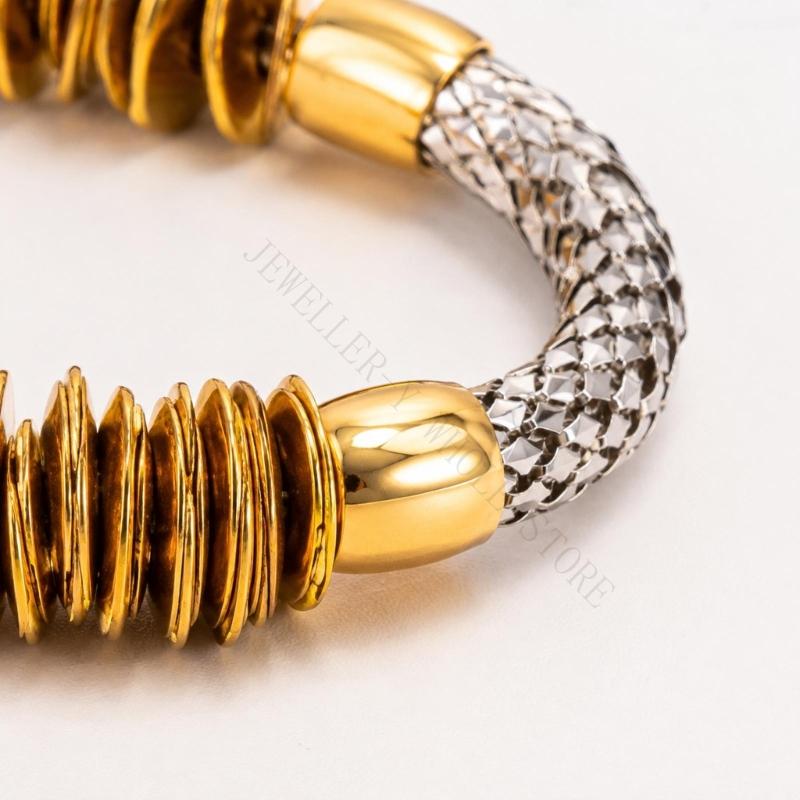 R7UF Textured Bracelet Set wit - Coordinates Bracelet ulasan dan harga