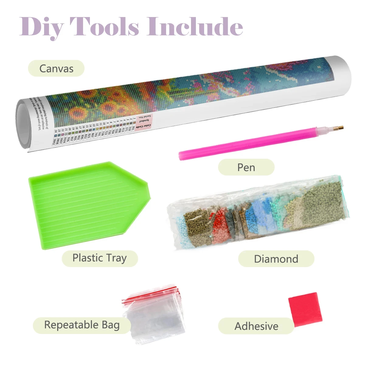 5D DIY Diamond Painting Kit Sa - Photo Mosaic Print ulasan dan harga