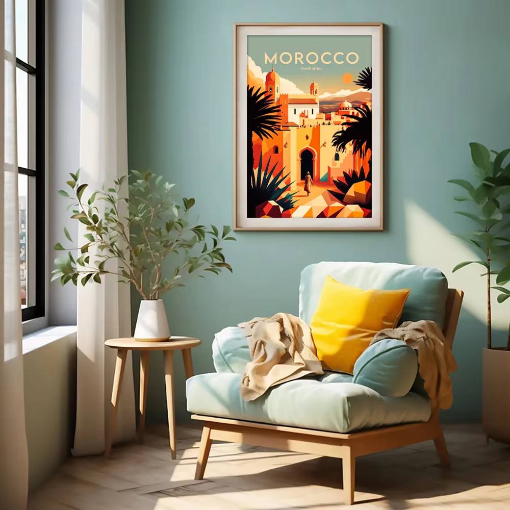 Diamond Painting Seascape Town - Photo Mosaic Print ulasan dan harga